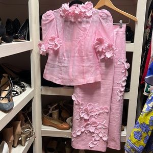 High tide zimmermann lilac/pink floral set size 1. (4/6)